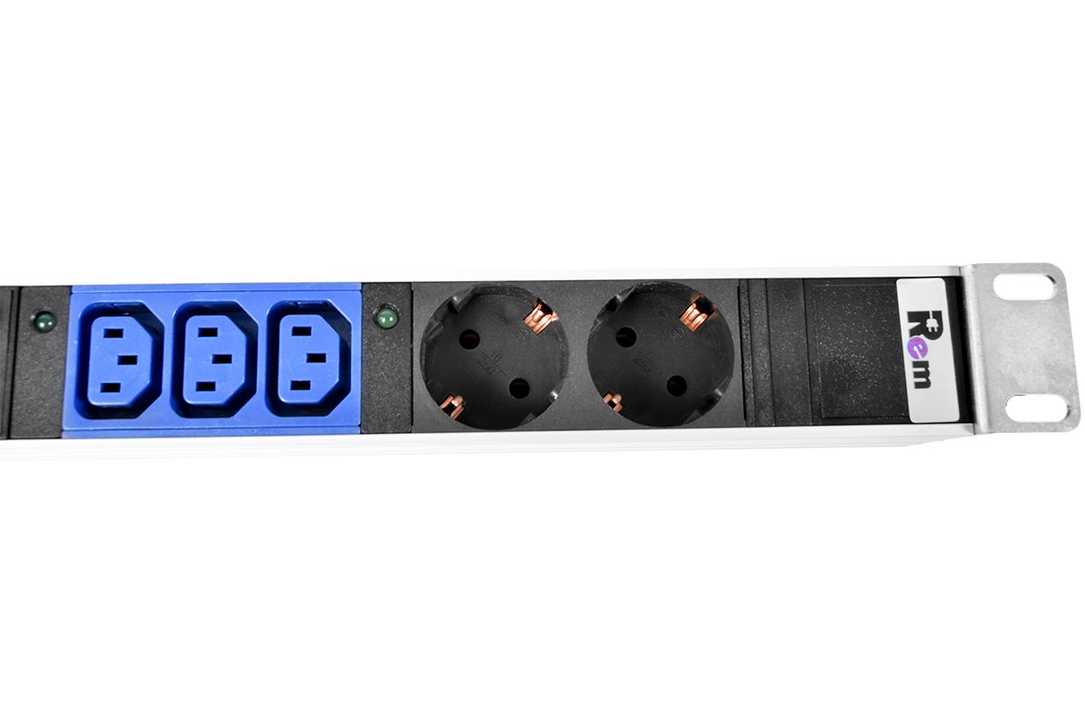 Блок силовых розеток R-MC1-32-2S-3C13-440-K