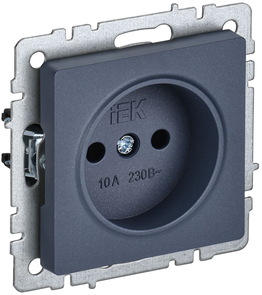 Розетка силовая РС10-1-0-БрМ BR-R10-10-K35