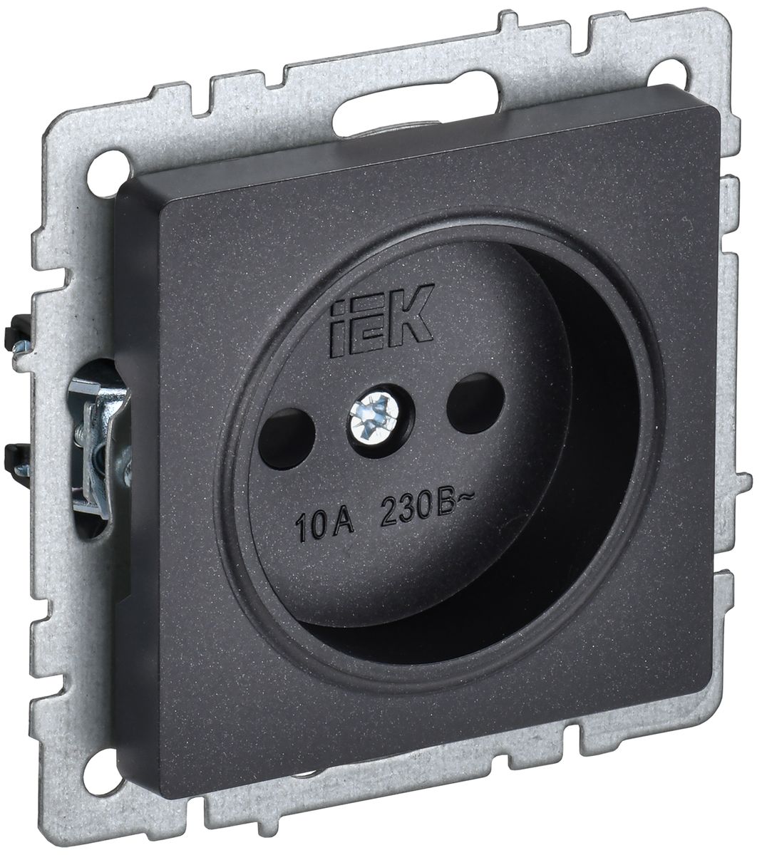 Розетка силовая РСш10-2-БрЧ BR-R13-10-K02