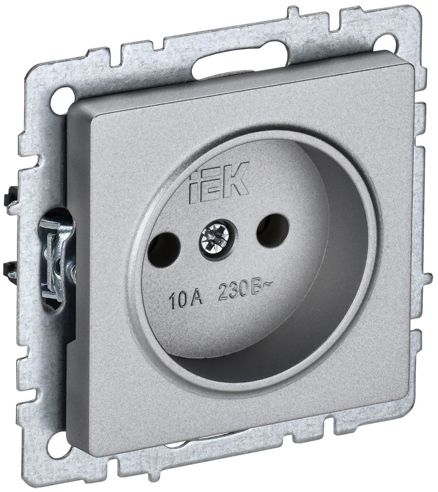 Розетка силовая РС10-1-0-БрА BR-R10-10-K47