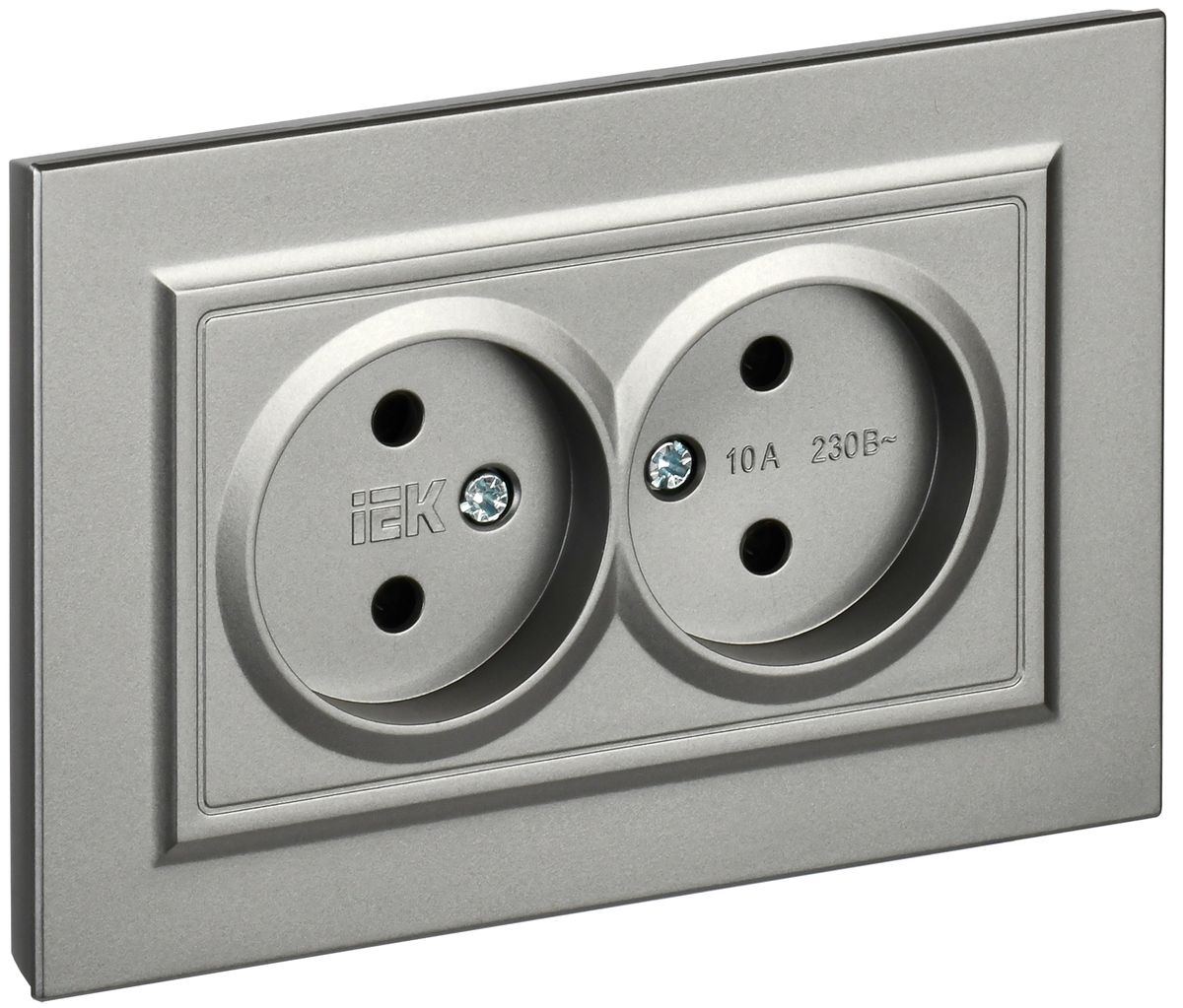 Розетка силовая РС12-2-БрС BR-R20-10-K46-F