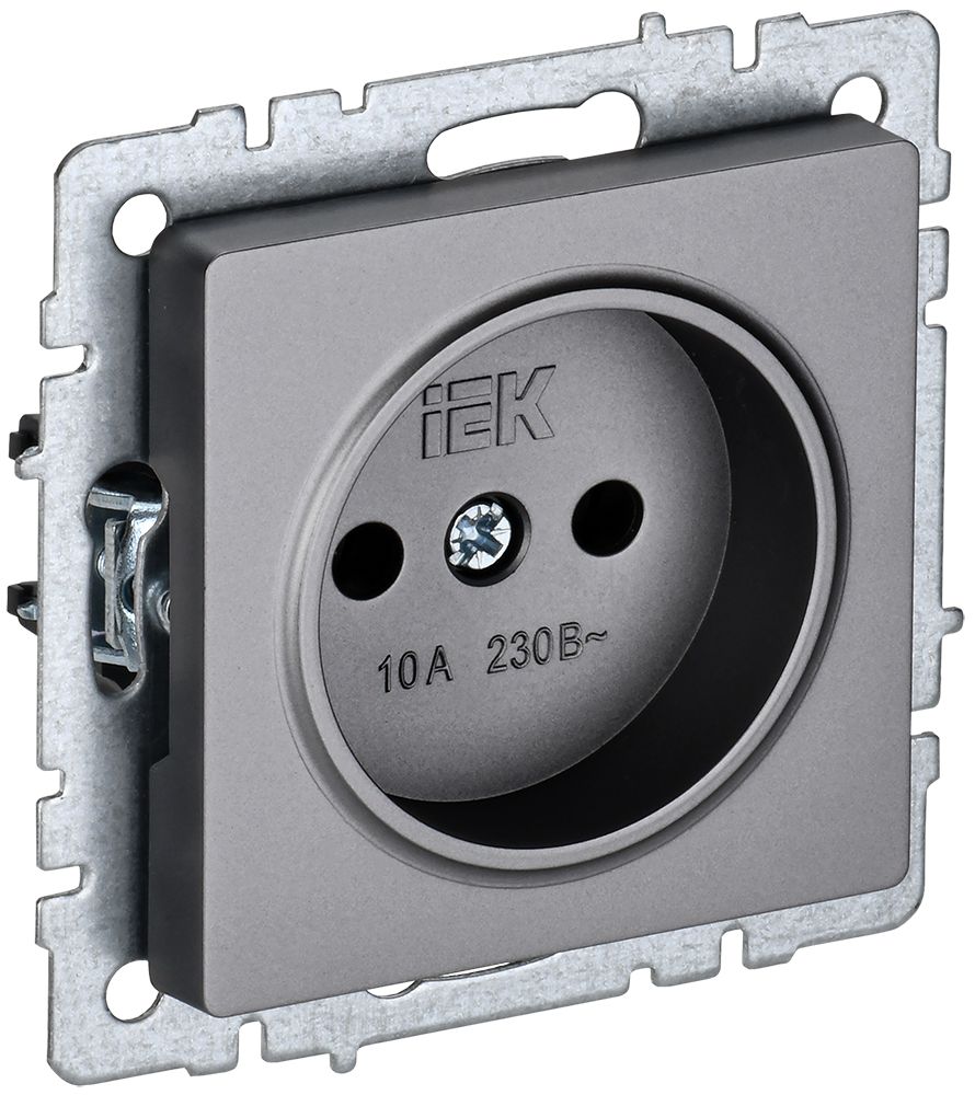 Розетка силовая РС10-1-0-БрС BR-R10-10-K46