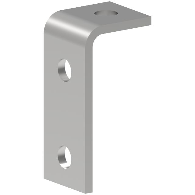 Пластина угловая 90°, 3 отверстия SS-PUS-90-3-EG