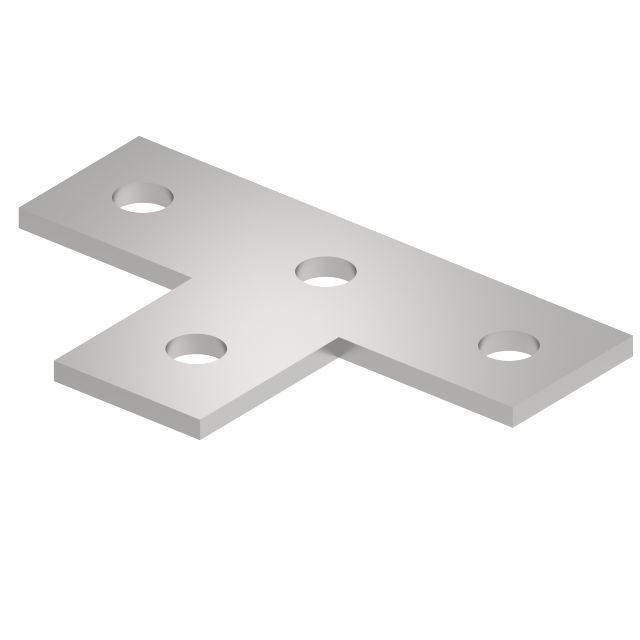 Т-пластина 4 отверстия SS-TPM-4-EG