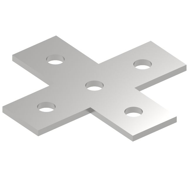 Х-пластина 5 отверстий SS-XPM-5-TDZ
