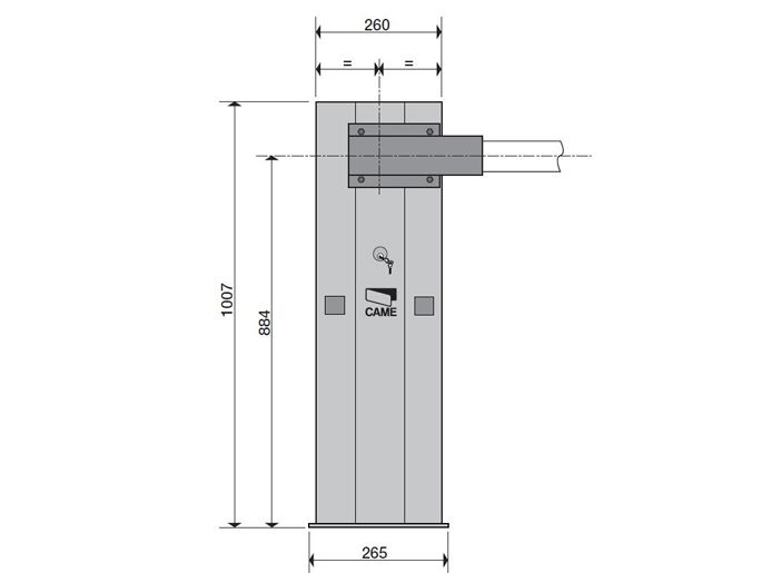 Комплект шлагбаума GARD 4000 G4000T KIT