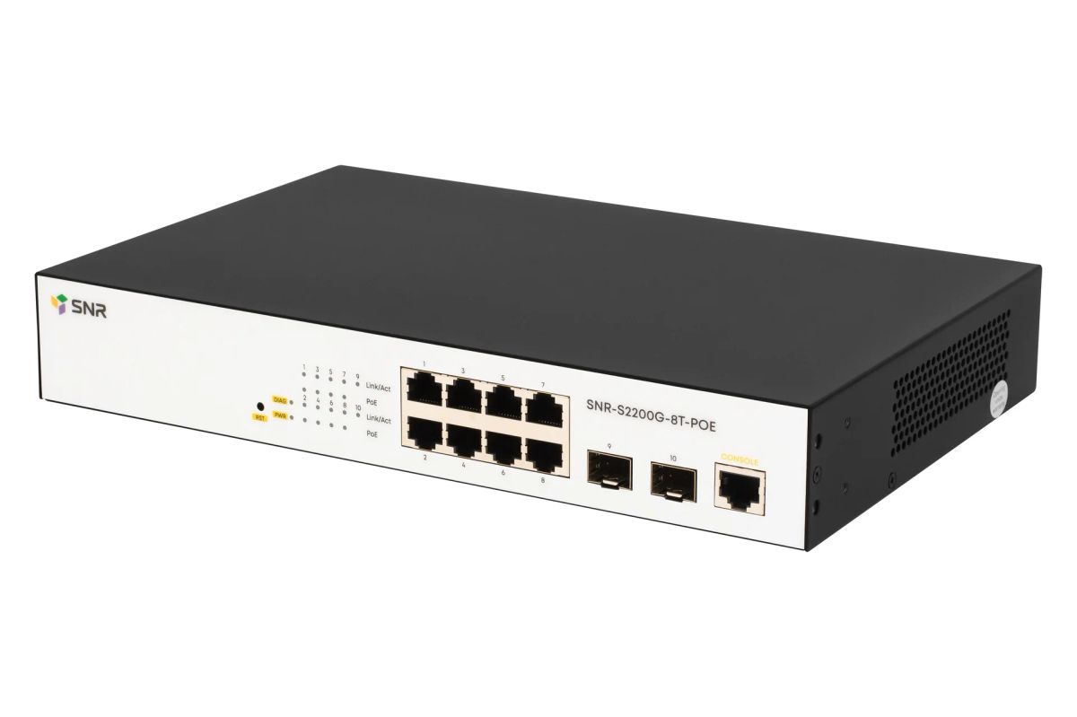 Коммутатор  SNR-S2200G-8T-POE
