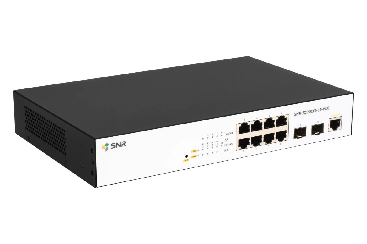 Коммутатор  SNR-S2200G-8T-POE