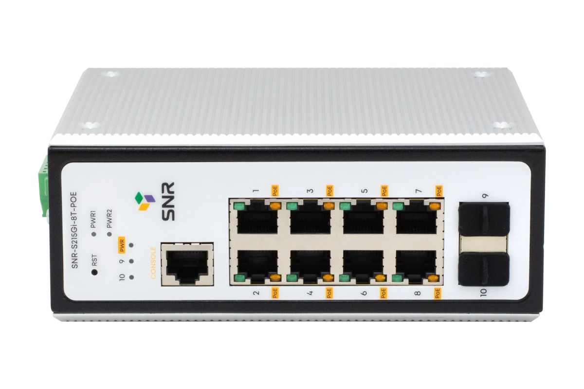 Коммутатор  SNR-S215Gi-8T-POE