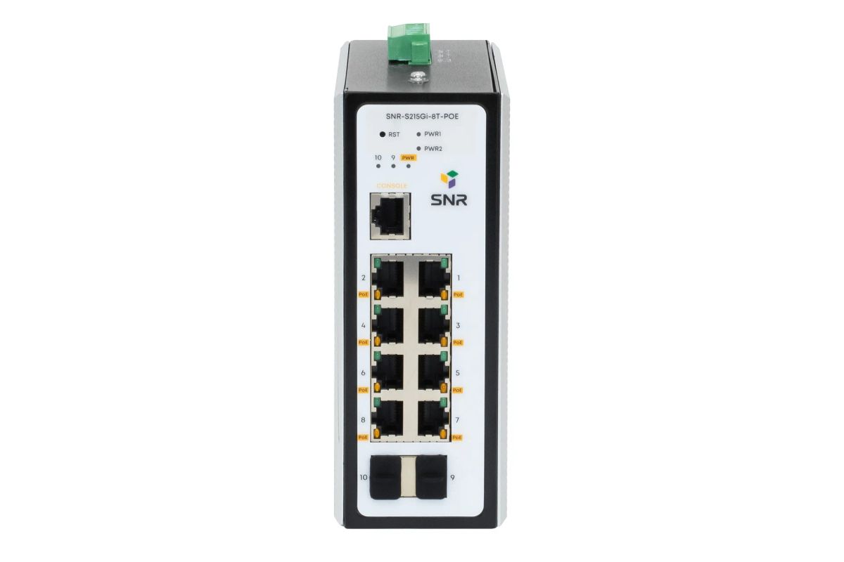 Коммутатор  SNR-S215Gi-8T-POE