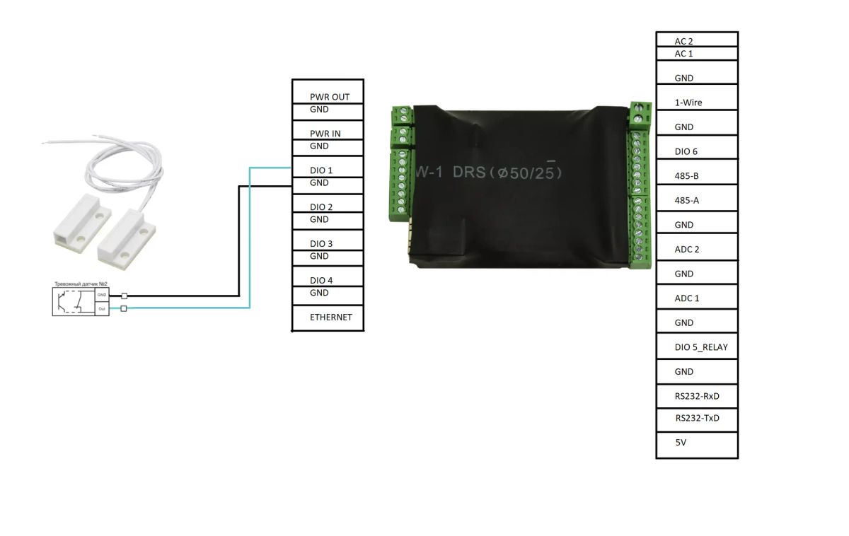 Геркон  DOOR SENSOR SNR-DS-01
