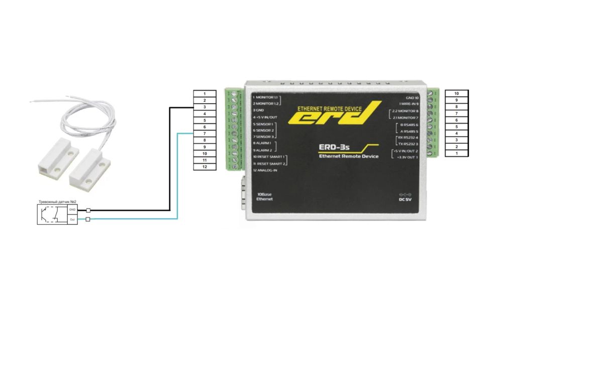 Геркон  DOOR SENSOR SNR-DS-01