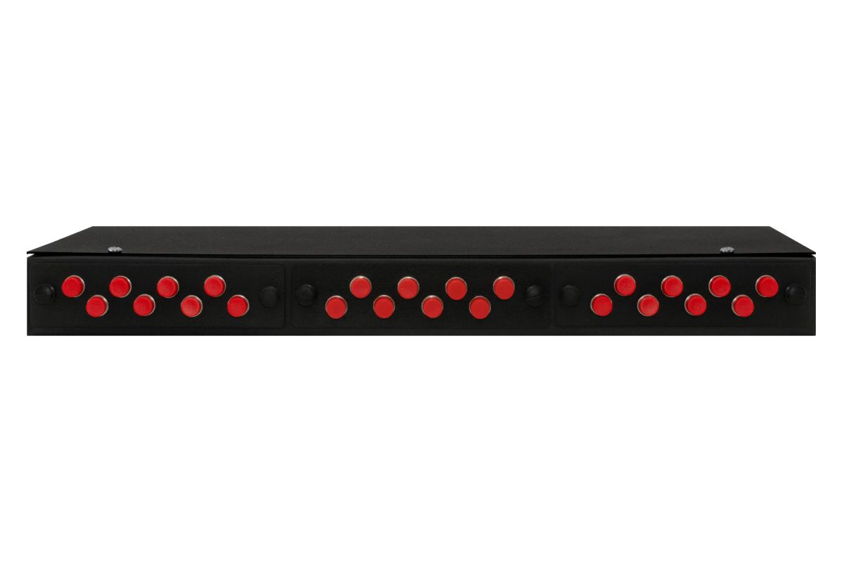 Кросс оптический  SNR-ODF-24R-24FC-P-BK