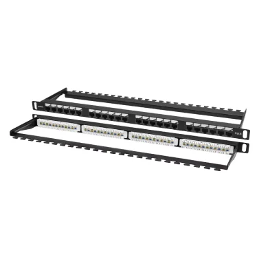 Патч-панель  SNR-UD-0.5U24-6-H