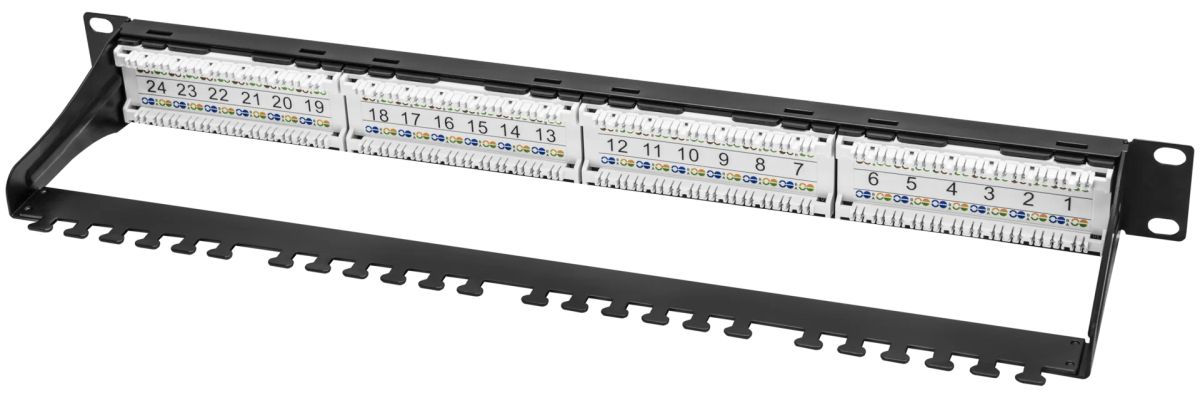 Патч-панель  SNR-UD-1U24-6-H