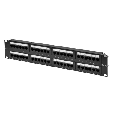 Патч-панель  SNR-UD-2U48-5E-H