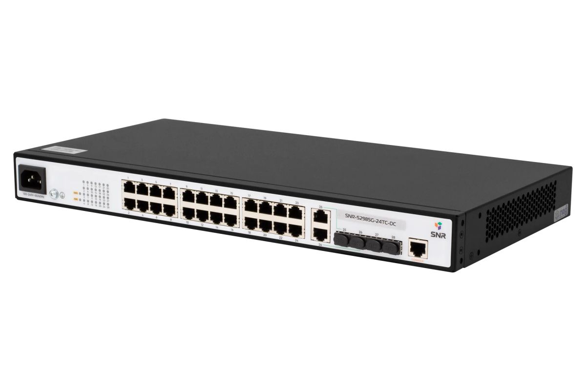 Коммутатор  SNR-S2985G-24TC-DC