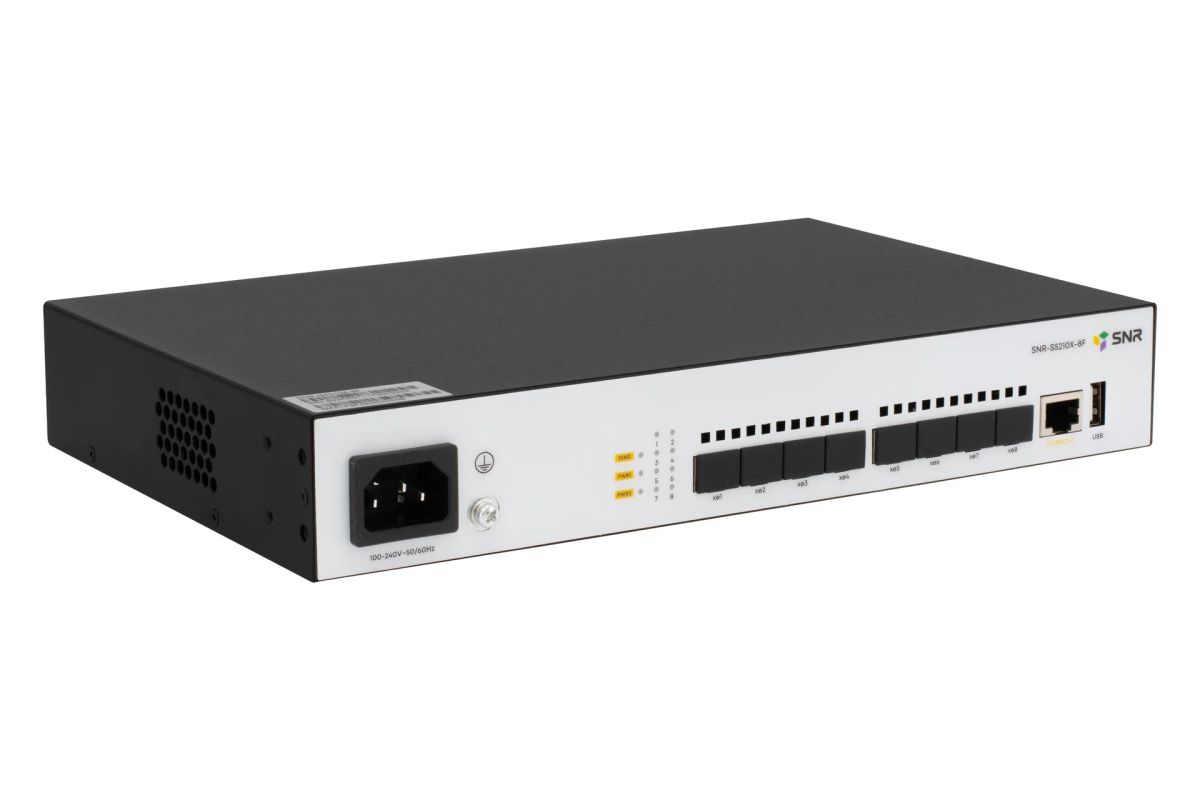 Коммутатор  SNR-S5210X-8F-RPS