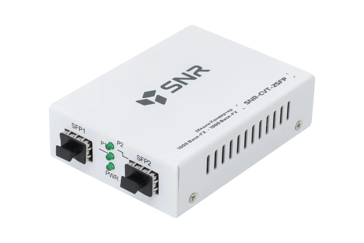 Медиаконвертер  SNR-CVT-2SFP