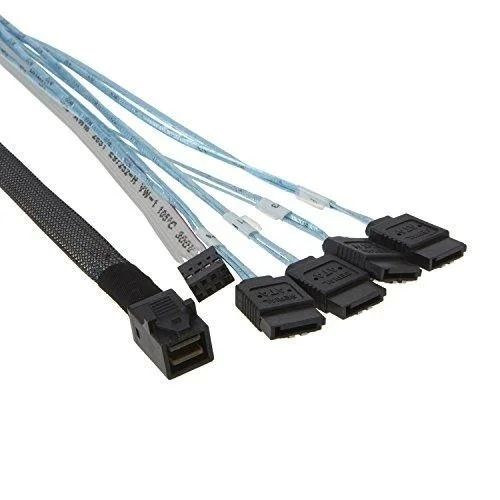 Патч-корд мультимедийный  SAS-8643/4SATA-80CM