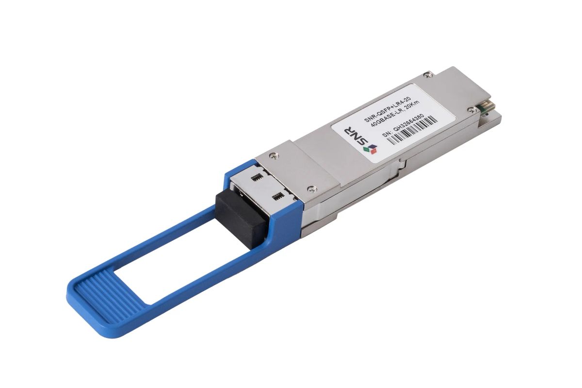 Трансивер  SNR-QSFP+LR4-20