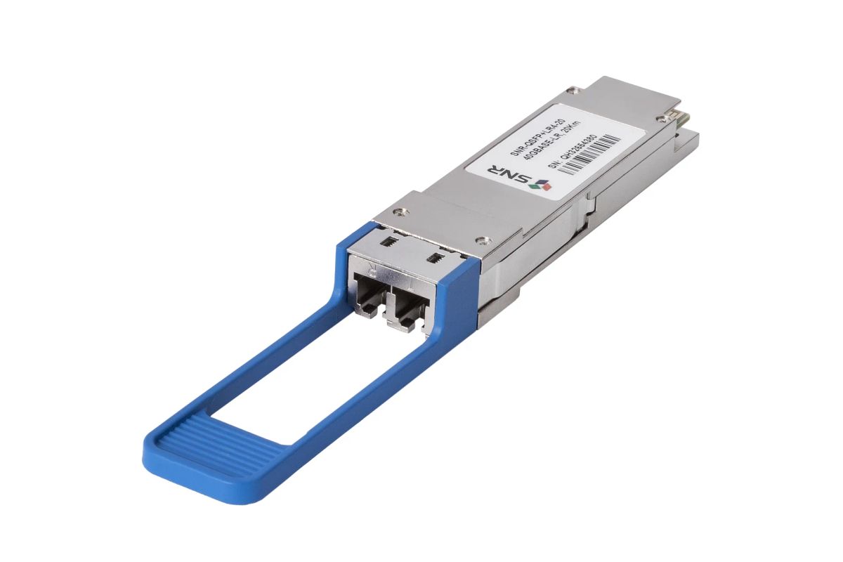 Трансивер  SNR-QSFP+LR4-20