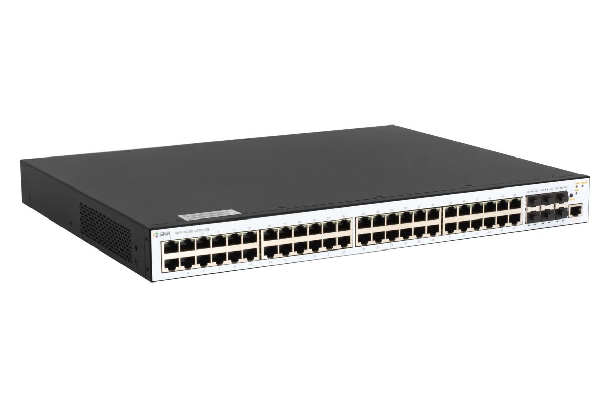 Коммутатор  SNR-S5311G-48TX-POE-2AC