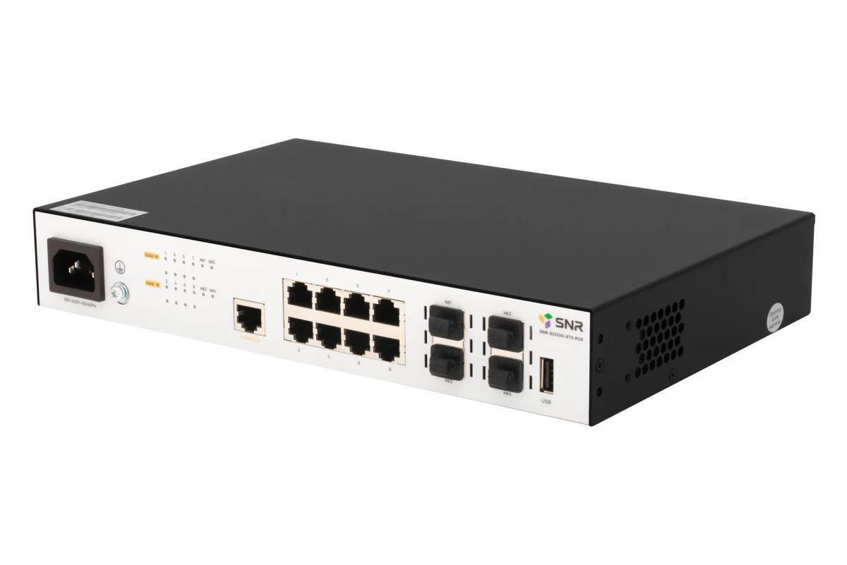 Коммутатор  SNR-S5210G-8TX-POE