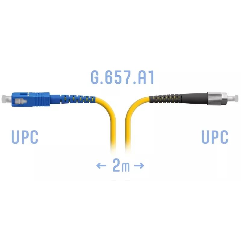 Патч-корд  SNR-PC-FC/UPC-SC/UPC-A-2m