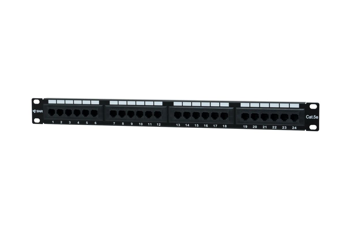 Патч-панель  SNR-UD-1U24-5E-H-LC