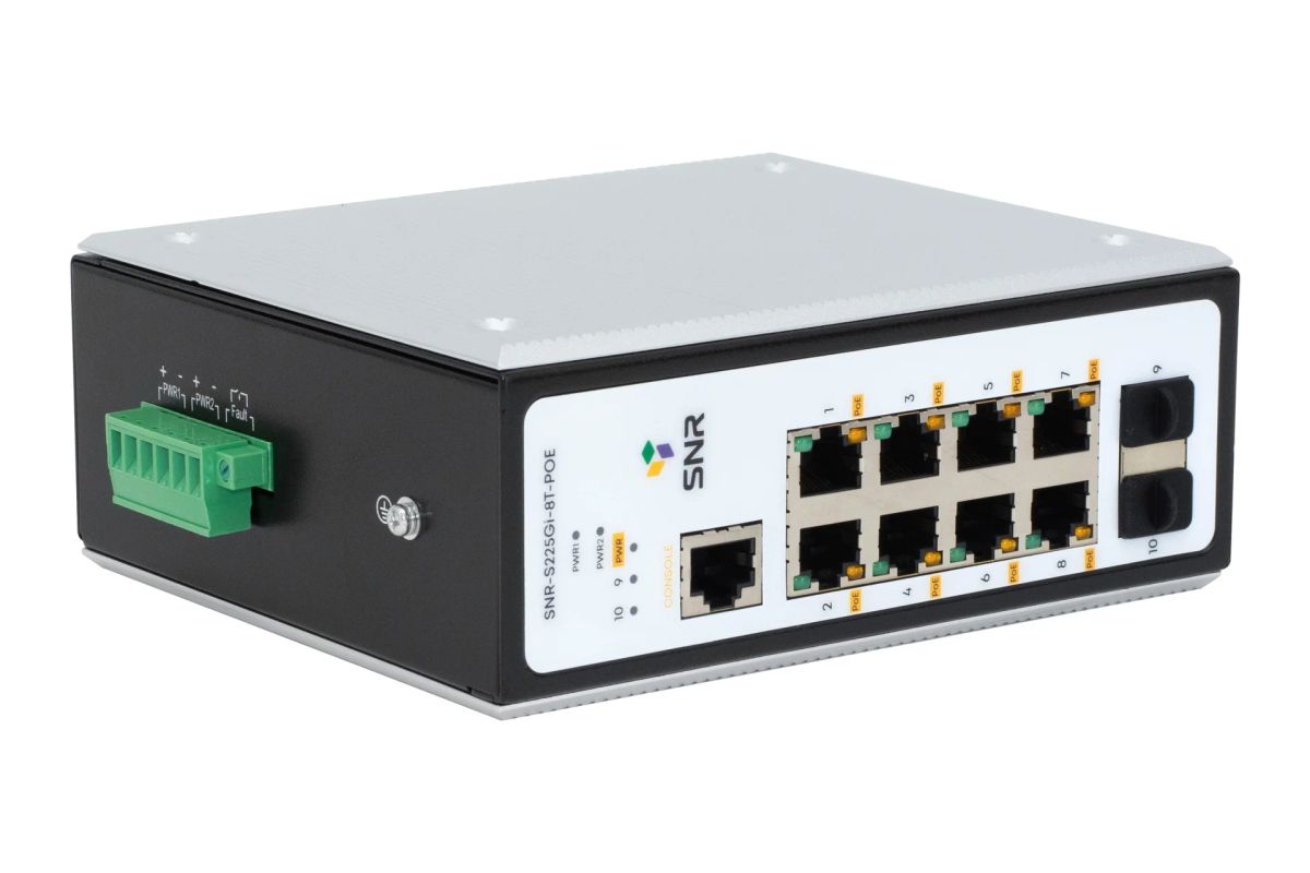 Коммутатор  SNR-S225Gi-8T-POE