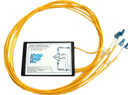 Модуль оптический  SNR-DWDM-OADM1-1558.98/1539.77