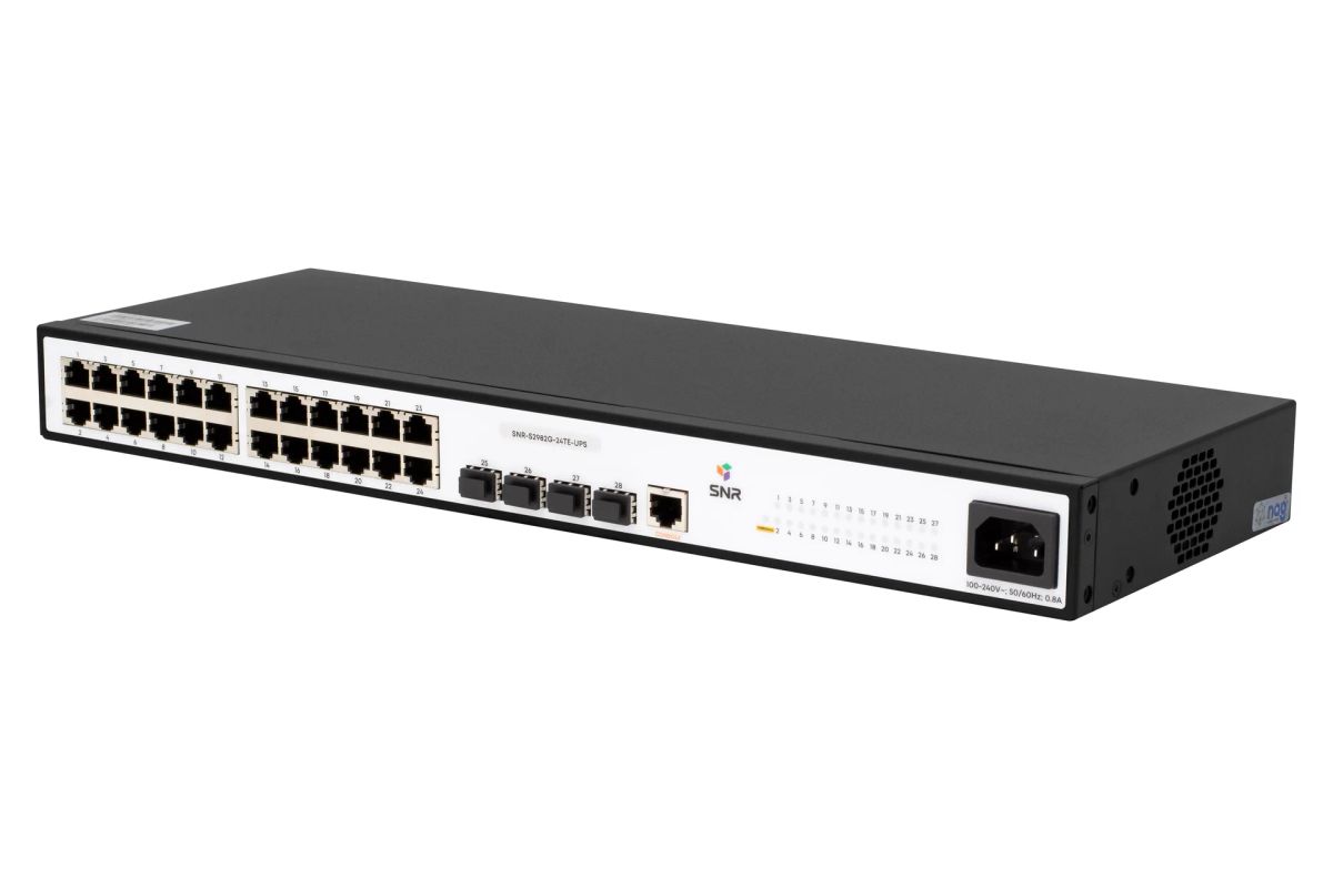 Коммутатор  SNR-S2982G-24TE-UPS