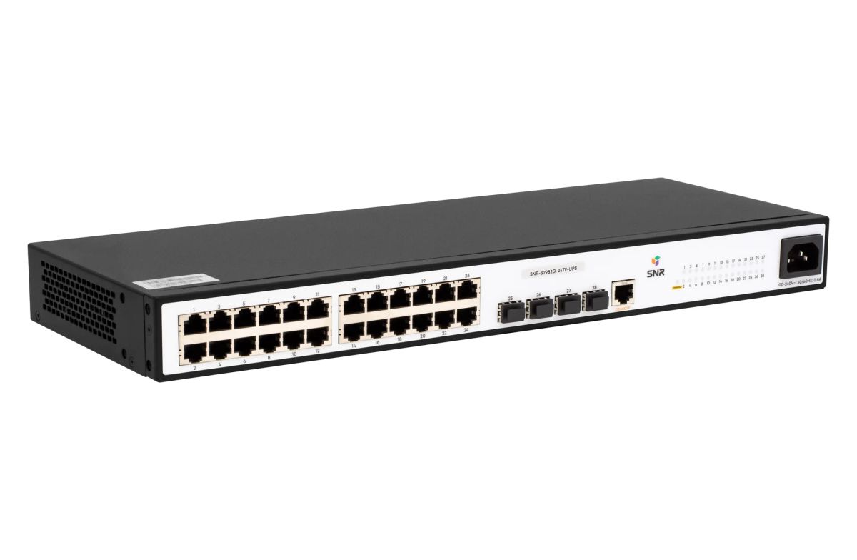 Коммутатор  SNR-S2982G-24TE-UPS