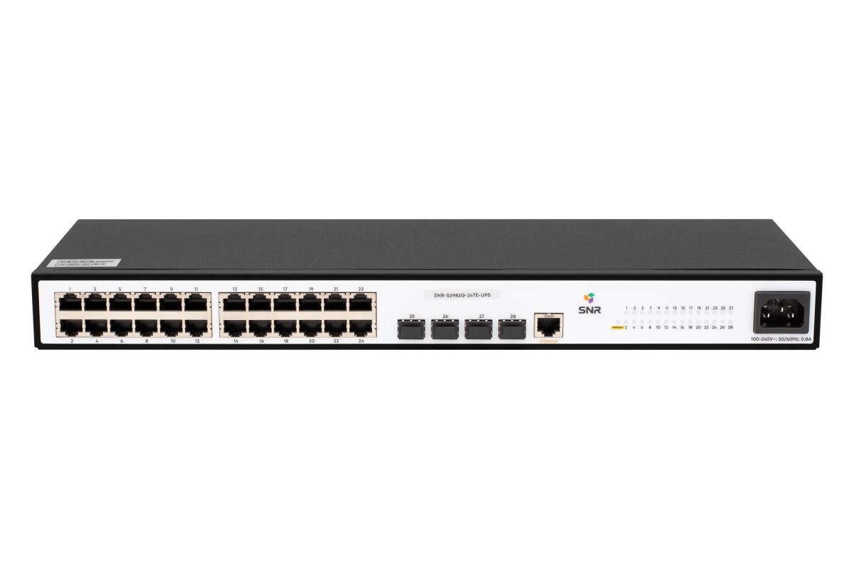 Коммутатор  SNR-S2982G-24TE-UPS