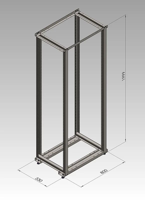Стойка телекоммуникационная  SNR-STK-S-7542