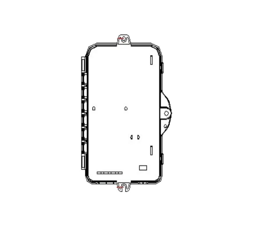 Коробка распределительная  SNR-FTTH-FDB-04T