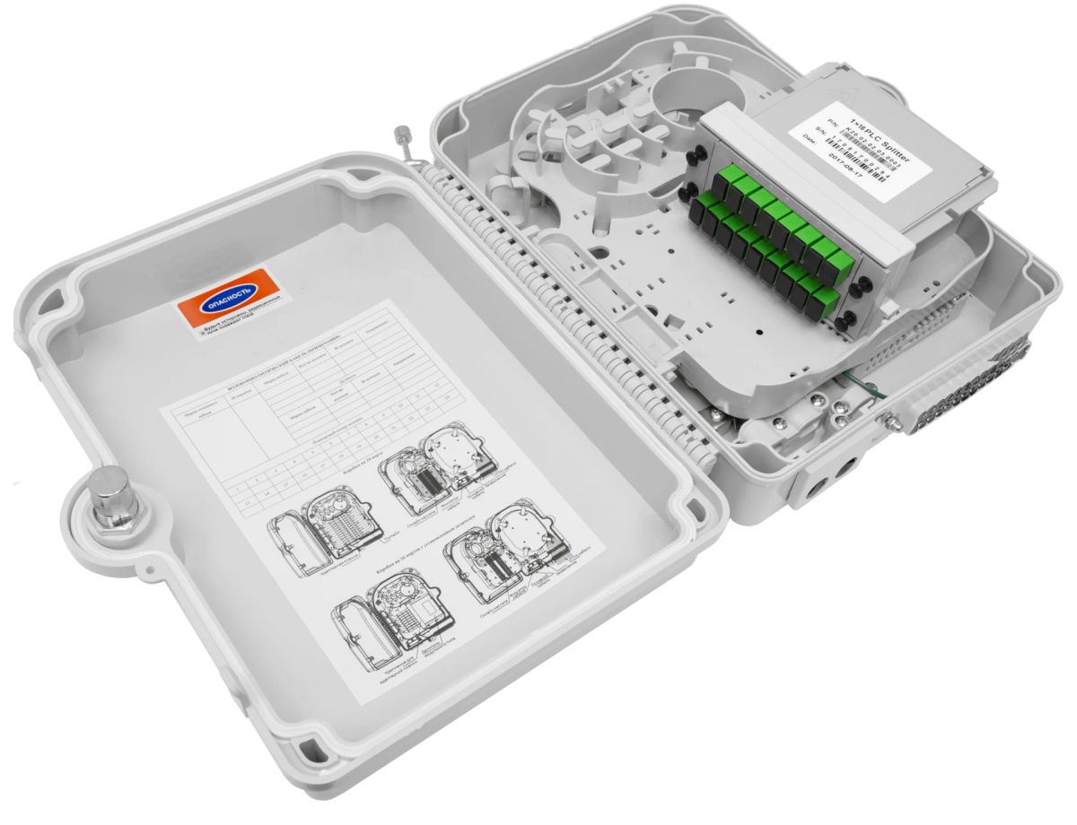 Коробка распределительная  SNR-FTTH-FDB-24X