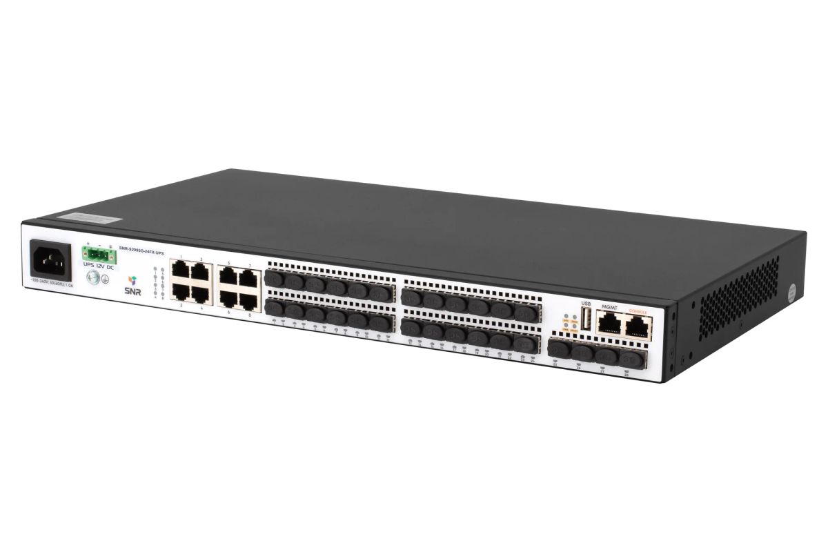 Коммутатор  SNR-S2995G-24FX-UPS