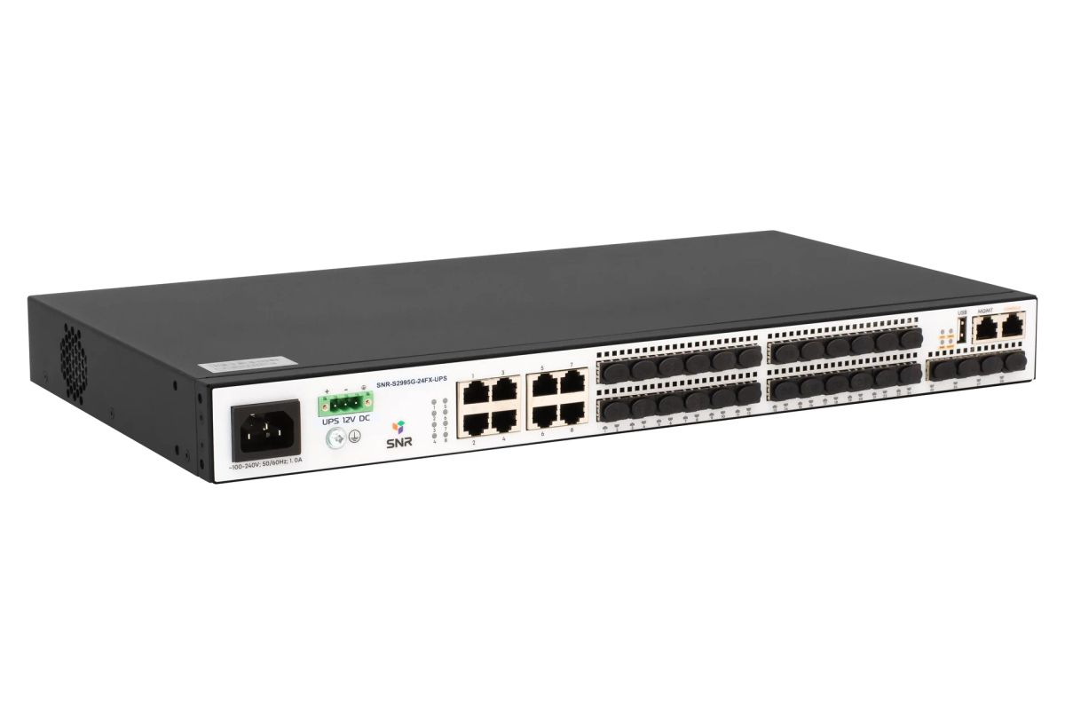 Коммутатор  SNR-S2995G-24FX-UPS