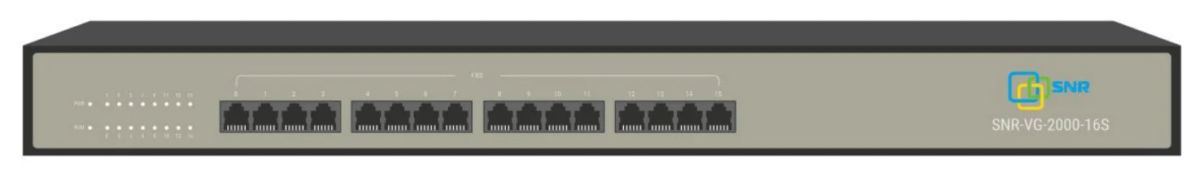 Шлюз голосовой  SNR-VG-2000-16S