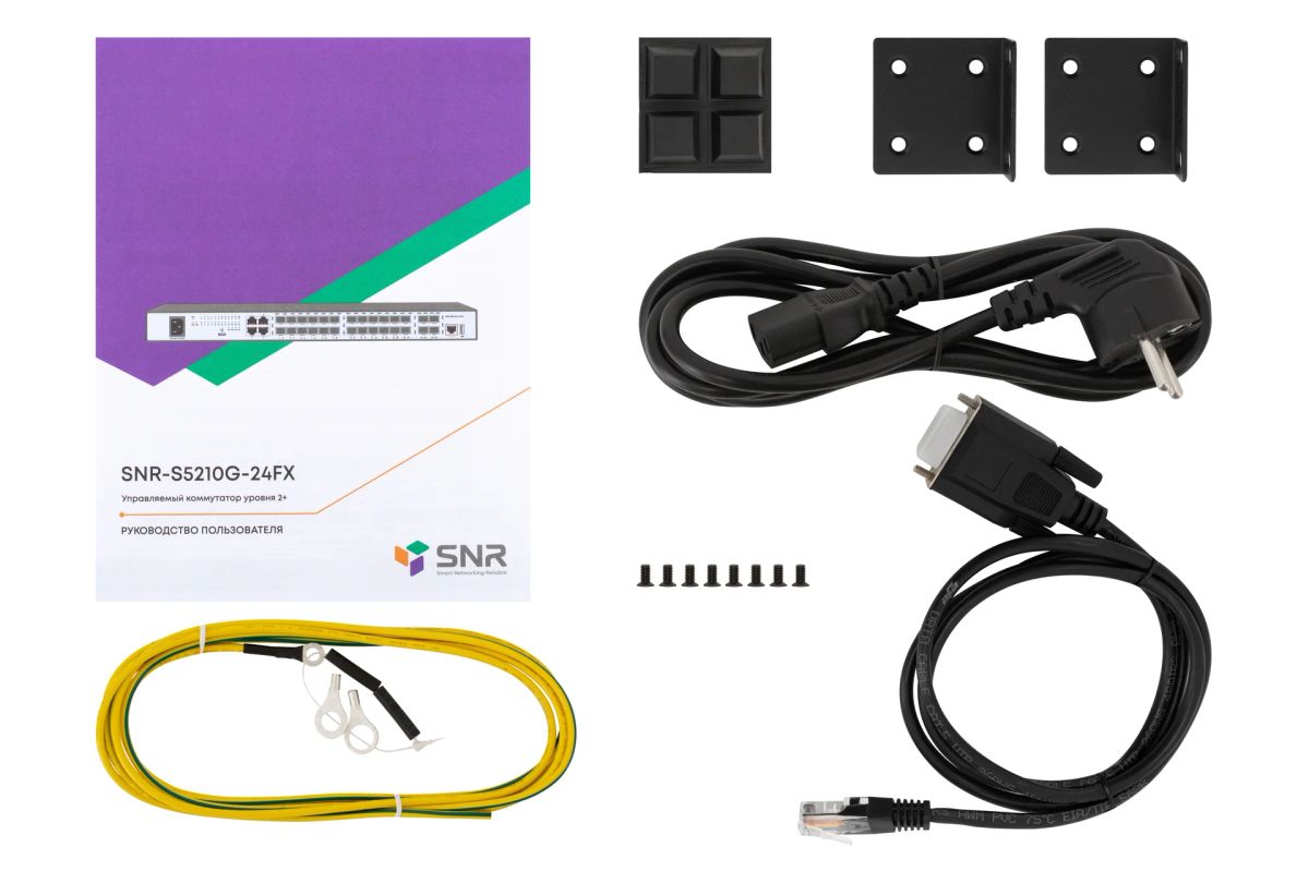 Коммутатор  SNR-S5210G-24FX-RPS