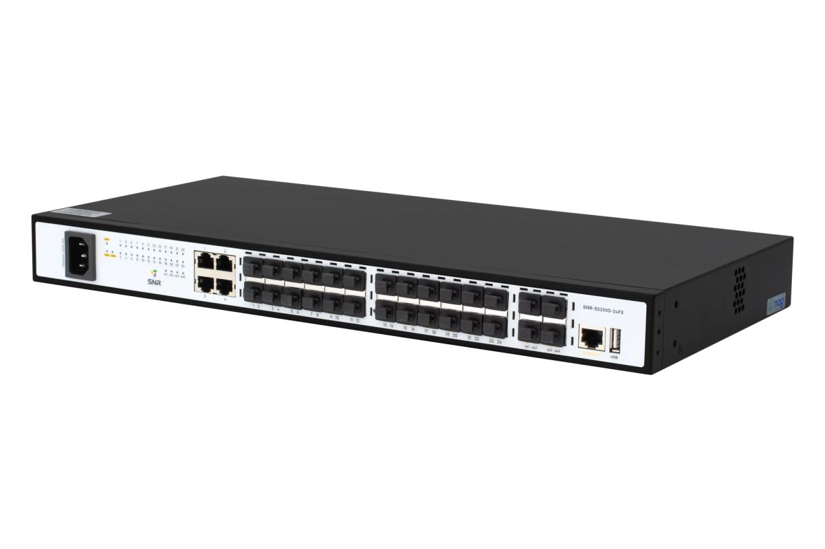 Коммутатор  SNR-S5210G-24FX-RPS