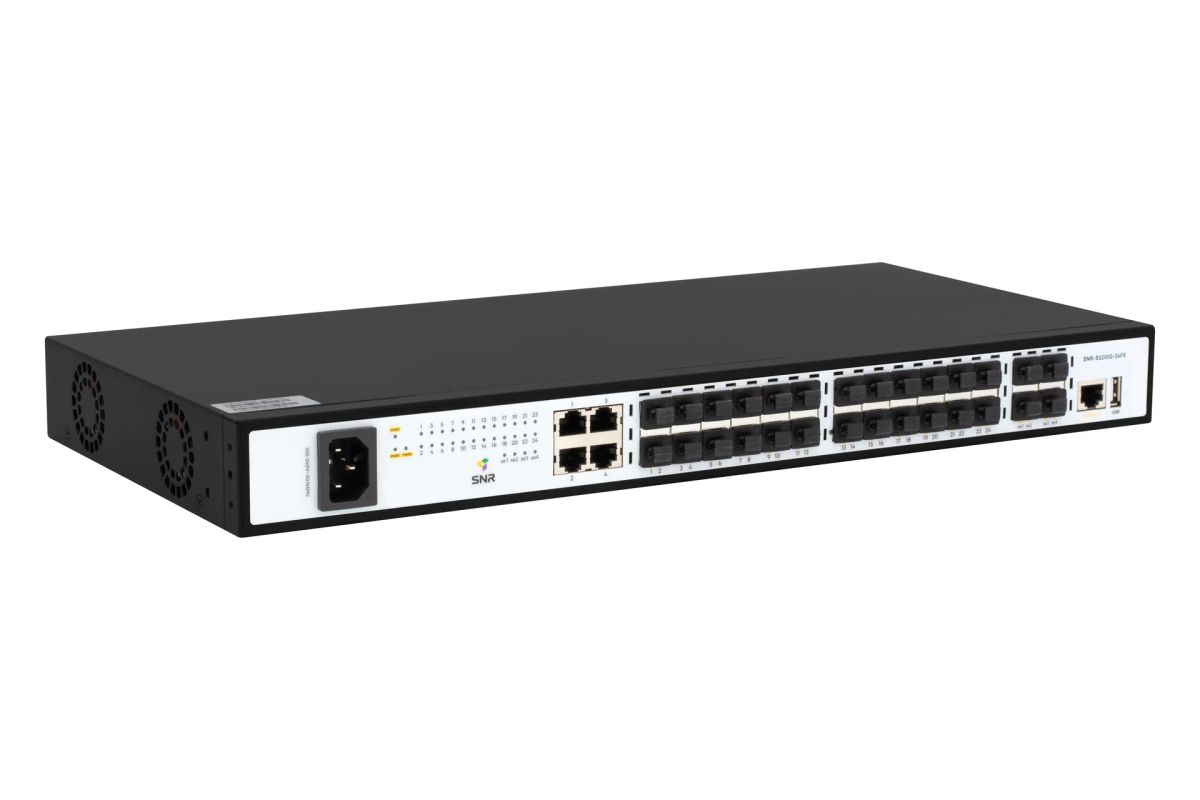 Коммутатор  SNR-S5210G-24FX-RPS