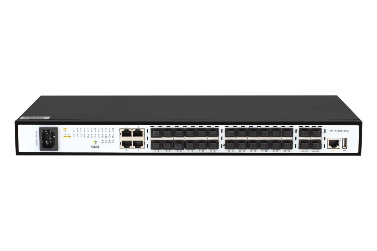 Коммутатор  SNR-S5210G-24FX-RPS