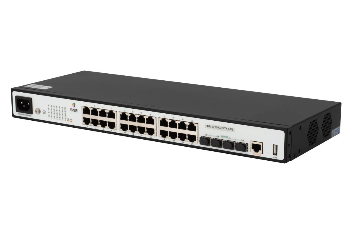 Коммутатор  SNR-S2989G-24TX-UPS