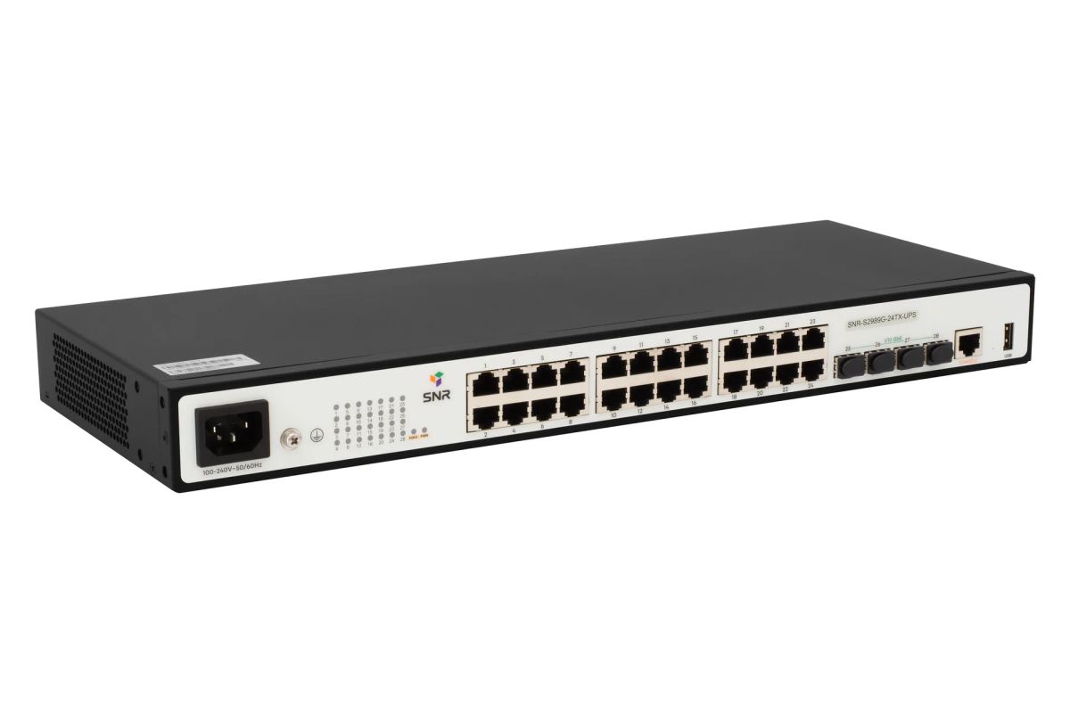 Коммутатор  SNR-S2989G-24TX-UPS