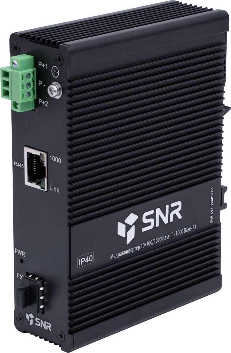 Медиаконвертер  SNR-CVT-1000SFP-I
