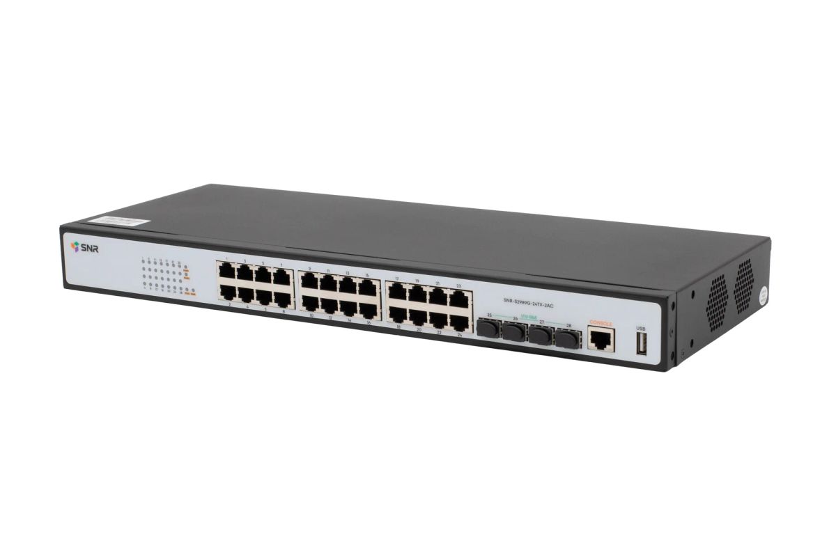Коммутатор  SNR-S2989G-24TX-2AC