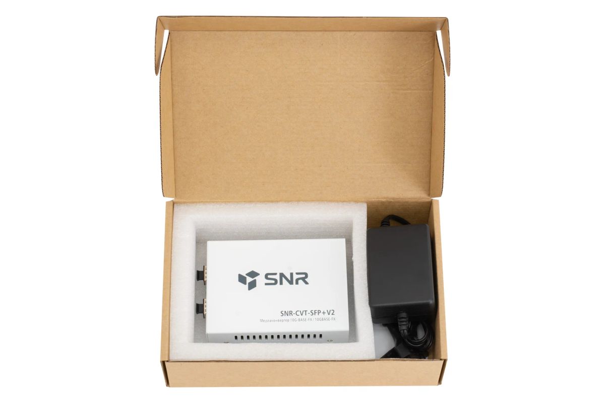 Медиаконвертер  SNR-CVT-SFP+V2